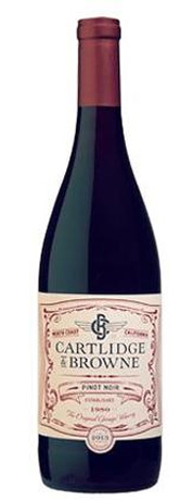  Cartlidge & Browne Pinot Noir, North Coast, California