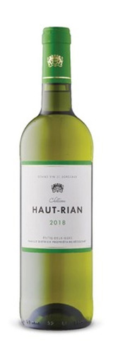  Ch Haut Rian, Bordeaux Blanc Sec