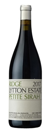  Ridge Vineyards, Lytton Estate Petite Sirah, Sonoma, California