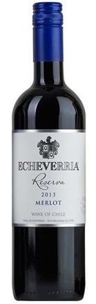  Vina Echeverria, Merlot Reserva, HALVES