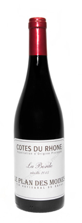  Côtes du Rhône Rouge 'La Borde', Le Plan des Moines