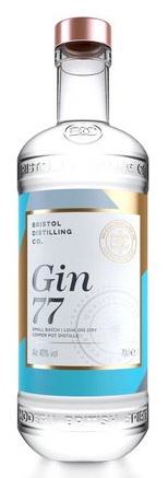  Gin 77, Bristol Distilling Company 40% Alc - 70cl