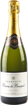  Champagne Baron de Beaupré, Qualité Extra Brut, Epernay