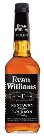  Evan Williams Black Label Bourbon, Kentucky 43% - 70cl