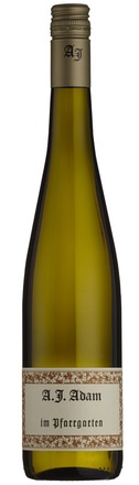  Weingut AJ Adam im Pfarrgarten Riesling Feinherb, Gutswein Mosel (Off Dry)